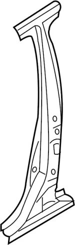 G65151BAMA - Body: Center Pillar Reinforced for INFINITI: EX35, EX37, QX50 Image