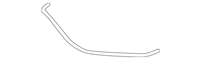 2138252410 - Trim: Light Guide for Mercedes-Benz: CLS450, CLS53 AMG, E300, E350, E400, E43 AMG, E450, E53 AMG, E63 AMG S Image image