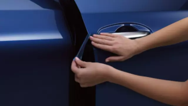 Door Edge Protector - Clear, Crew Cab - Nissan (T99D7-9BU0A)