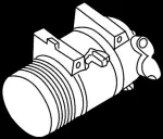 926001LA5B - HVAC: Compressor Assembly for INFINITI: QX56, QX80 Image