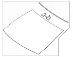 2576708500 - : Windshield for Mercedes-Benz Image