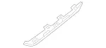 2388859700 - Attachment Parts: Trim, Bumper for Mercedes-Benz: E400, E450 Image