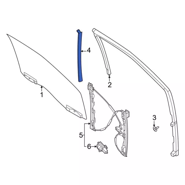 Guide - Ford (ML3Z-1521597-C)