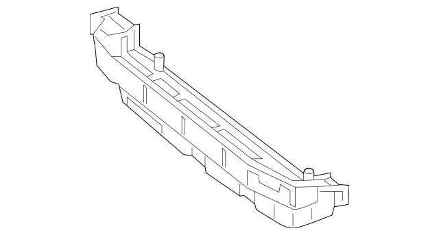 1765040018 - Radiator: Supporting Frame for Mercedes-Benz: GLA250 Image image