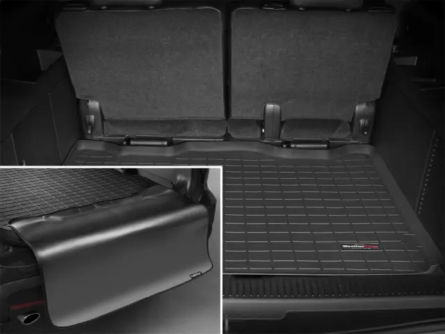 40311SK - Accessories: Cargo Liner With Bumper Protector, Black for WeatherTech Image