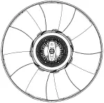 CFF492000P - : Engine Cooling Fan Clutch for Behr Image