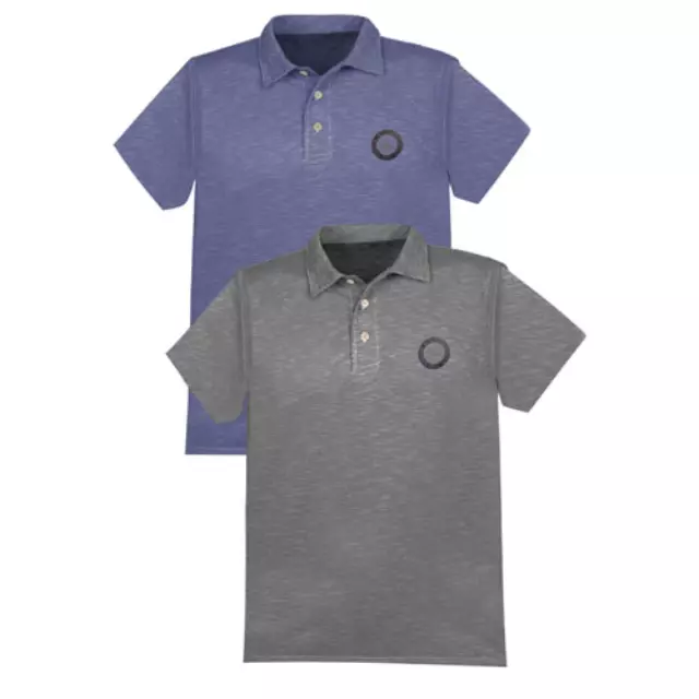 144336601 - : Mer Mens Classic Cotton Pique Polo (Amwm for Mercedes-Benz Image
