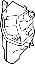 28910CL71A - Body: Washer Fluid Reservoir for INFINITI: FX35, FX45 Image