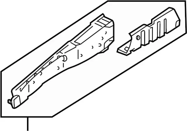641100W000 - Body: Upper Rail for INFINITI: QX4 Image