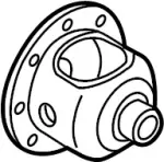 38420AR000 - Front Drive Axle: Differential Carrier for Infiniti Image