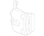 223423910064 - Brake System: Piston Housing for Mercedes-Benz: 350SD, S500 Image