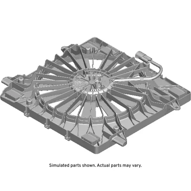 86578079 - Cooling System: Fan Assembly for Cadillac: XT5, XT6 | Chevrolet: Blazer | GMC: Acadia Image