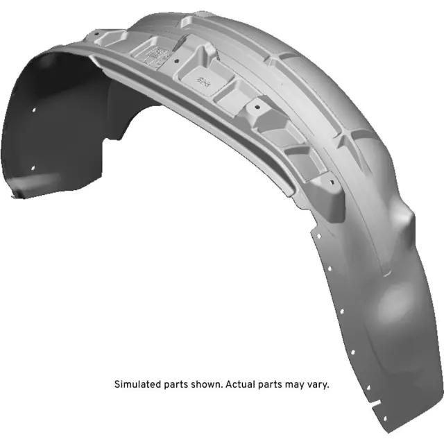 23264143 - : Rear Driver Side Wheelhouse Liner for GMC: Yukon Image