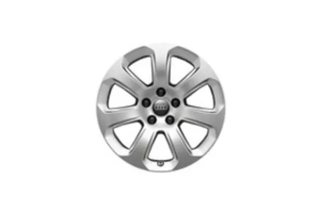 4H00714978Z8 - Wheels: 17inch 7-Spoke Alloy Wheel - Diamond Silver for Audi Image
