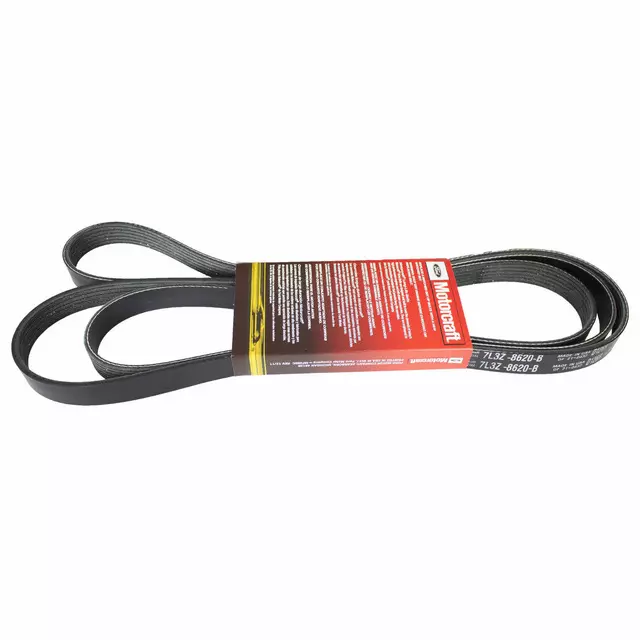 7L3Z8620B - Maintenance &amp; Lubrication: Serpentine Belt for Ford: F-150, F-150 Heritage Image