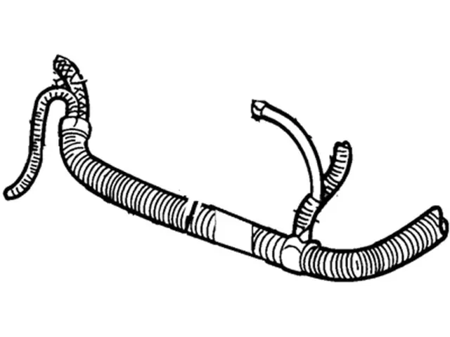 WC95801 - Electrical: Positive Cable for Ford: E-350 Club Wagon, E-350 Super Duty, E-450 Super Duty Image