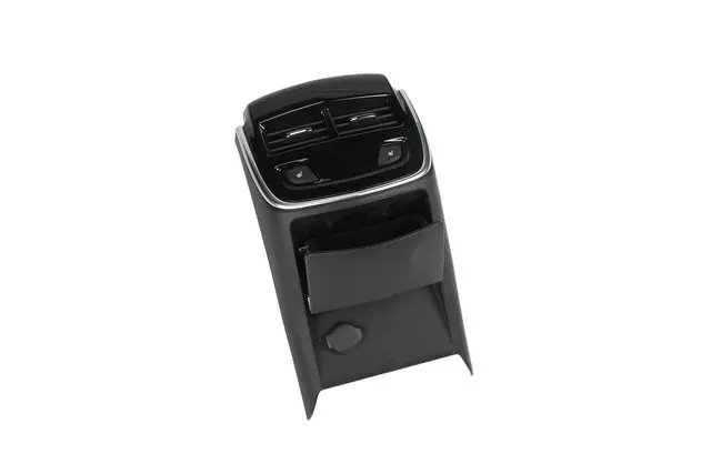 22984799 - : Jet Black Front Floor Console Rear Trim Panel for GM Image