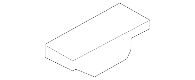 2196830314 - Body: Rear Console Bracket for Mercedes-Benz Image