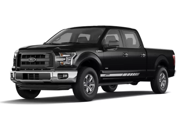 VGL3Z9920000L - : Original Wraps by 3M, Speed Stripe Kit, Gloss White for Ford: F-150 Image
