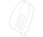 9079141100 - : Seat Back Pad for Mercedes-Benz Image