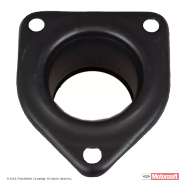 F81Z8592AA - Cooling System: 1999-2003 Ford - Thermostat Connector for Ford: E-350 Club Wagon, E-350 Econoline Club Wagon, E-350 Super Duty, E-450 Econoline Super Duty, E-450 Super Duty, E-550 Econoline Super Duty, E-550 Super Duty, Excursion, F-250 Super Duty, F-350 Super Duty, F-450 Super Duty, F-550 Super Duty Image