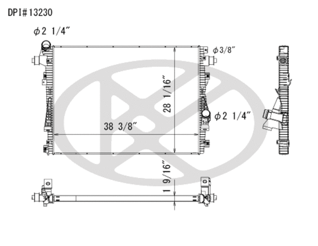 A13230 - Cooling Systems: Koyorad Radiator for Koyo Image