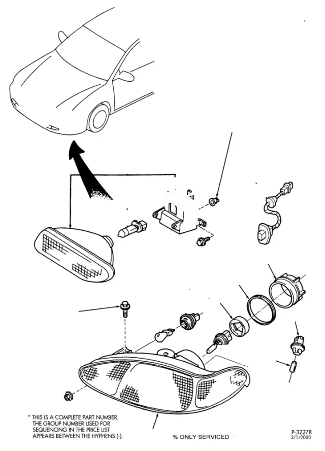 F1TZ13411E - Electrical: Socket for Ford Image