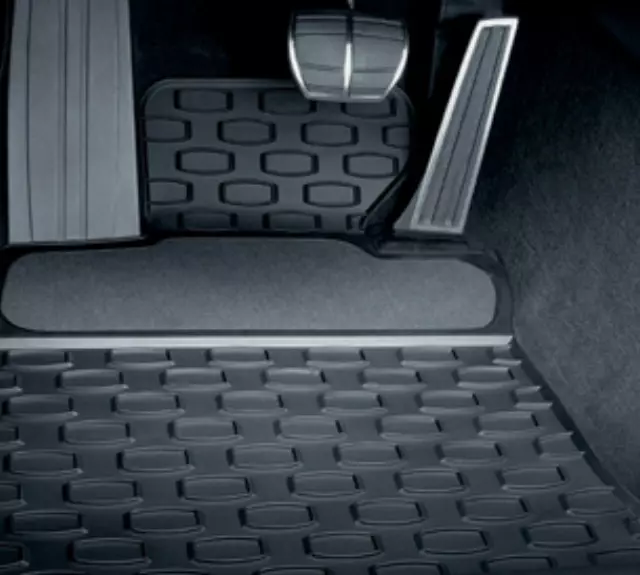 51470429141 - Interior: Rubber Floor Mats With Carpeted Heel Pad for BMW: 650i, M6 Image