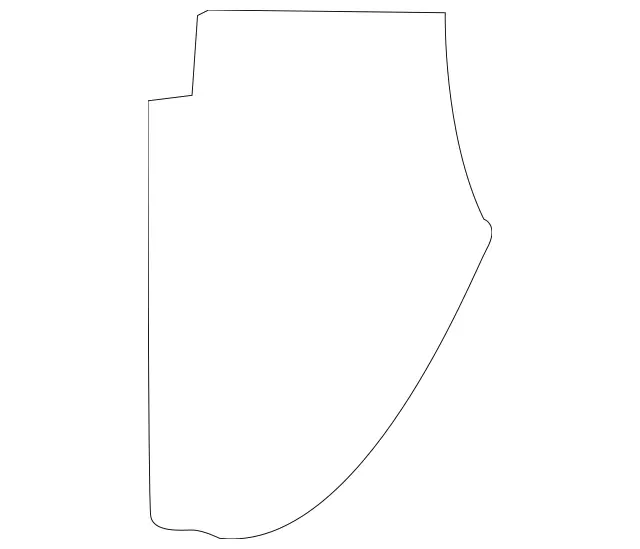 21972701283C99 - Body: Front Cover for Mercedes-Benz Image