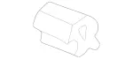2208890090 - : Spacer Piece for Mercedes-Benz: S430, S55 AMG Image
