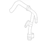 1772003951 - : Water Feed Tube for Mercedes-Benz Image