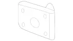 1269840525 - Rear Seat Bench: Sheet Metal Nut for Mercedes-Benz Image