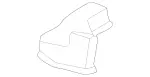 4638318045 - : Air Duct for Mercedes-Benz Image