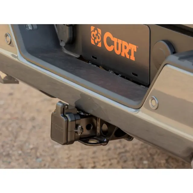 19435134 - Trailering: Trailer Hitch Protective Cap By Curtandtrade for Chevrolet: Silverado 1500, Silverado 1500 LTD | GMC: Sierra 1500, Sierra 1500 Limited Image