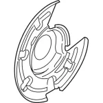 JL3Z2C028A - Brakes: Splash Shield for Ford: F-150 Image