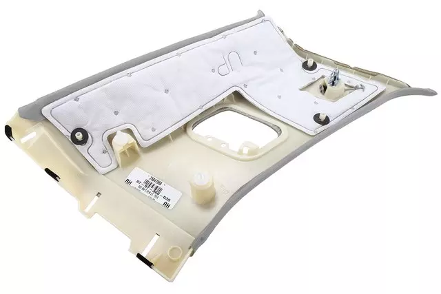 Light Titanium Passenger Side Body Lock Pillar Upper Trim Panel - GM (25847968)