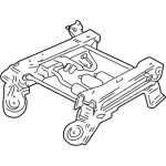 YL1Z7861711AA - Body: Track Assembly for Ford: Expedition | Lincoln: Navigator Image
