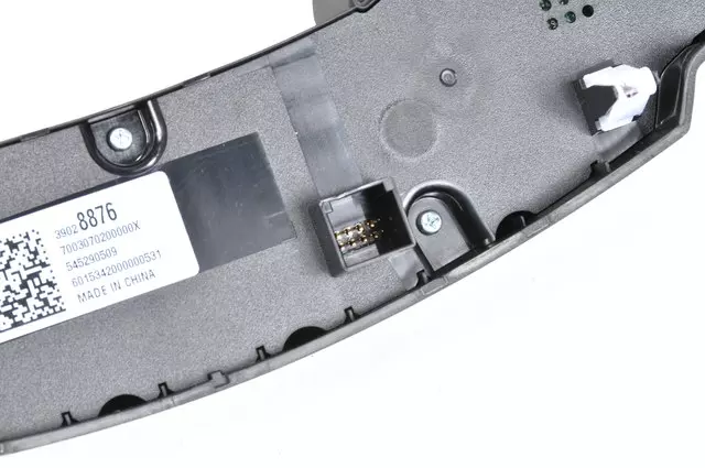 Jet Black Heating and Air Conditioning Control Panel - GM (39028876)