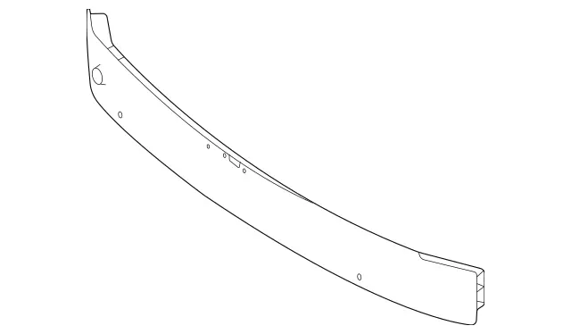 1776205001 - Cowl, Front Panel: Crossmember for Mercedes-Benz: 180A, 180b, 220a, A220, A35 AMG, CLA250, CLA35 AMG, CLA45 AMG, CLA45 AMG S Image image