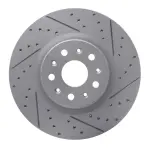 83046036R - : DFC Geoperformance Rotor - Drilled and Slotted for DYNAMIC FRICTION Image