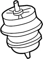 112201CA0A - Engine: Front Mount for Infiniti Image