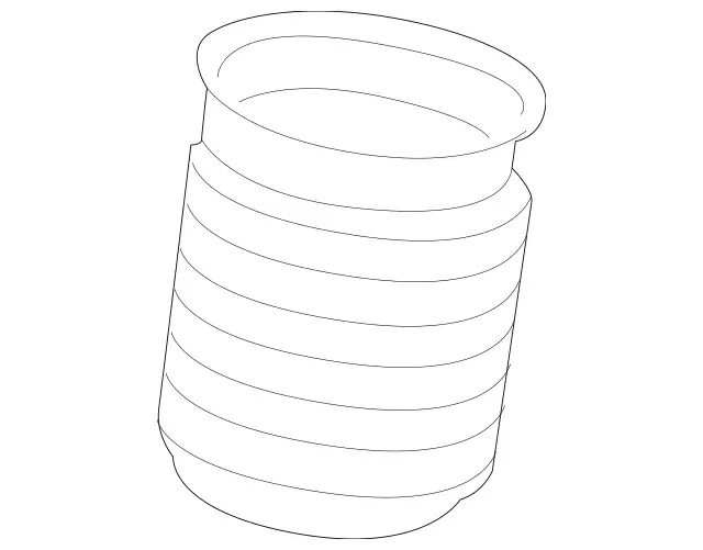 177323500064 - Springs, Suspension and Hydraulics: Elastomeric Boot for Mercedes-Benz: 180A, 180b, 220a, A220, A35 AMG, CLA250, CLA35 AMG, CLA45 AMG, CLA45 AMG S, EQB 250+, EQB 300, EQB 350, GLA250, GLA35 AMG, GLA45 AMG, GLB250, GLB35 AMG Image image