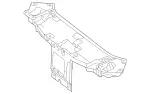 2176260046 - Body: Upper Tie Bar for Mercedes-Benz Image