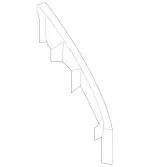 998208700 - Detachable Parts: Reflector Lens for Mercedes-Benz Image