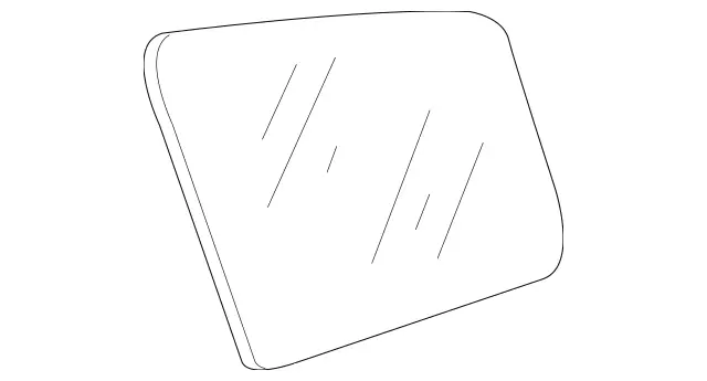 1668101119 - Driver Door: Mirror Glass for Mercedes-Benz: G55 AMG, G550, G550 4x4, G63 AMG, G65 AMG, GL320, GL350, GL450, GL550, GL63 AMG, GLE300d, GLE350, GLE400, GLE43 AMG, GLE450 AMG, GLE550e, GLE63 AMG, GLE63 AMG S, GLS350d, GLS450, GLS550, GLS63 AMG, ML250, ML320, ML350, ML400, ML450, ML500, ML550, ML63 AMG, R320, R350, R500 Image image