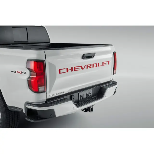 19434428 - Exterior: 3-D Urethane Chevrolet Insert Tailgate for Chevrolet: Colorado Image