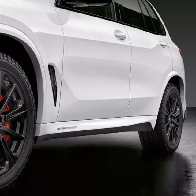 G05 X5 M Performance Frozen Black Side Sill Decal Set - BMW (51-14-2-456-384)