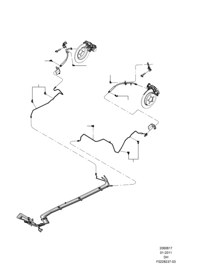 3M5Z2082A - Body: Floor Side Rail Bracket for Ford Image
