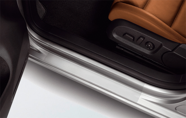 5K4071310B - Exterior: Clear Foil Door Sill Protection - 4 Door for Volkswagen Image