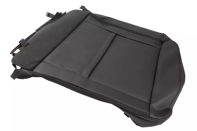 84549954 - : Black Front Passenger Side Seat Back Cover for Chevrolet: Silverado 2500 HD, Silverado 3500 HD | GMC: Sierra 2500 HD, Sierra 3500 HD Image